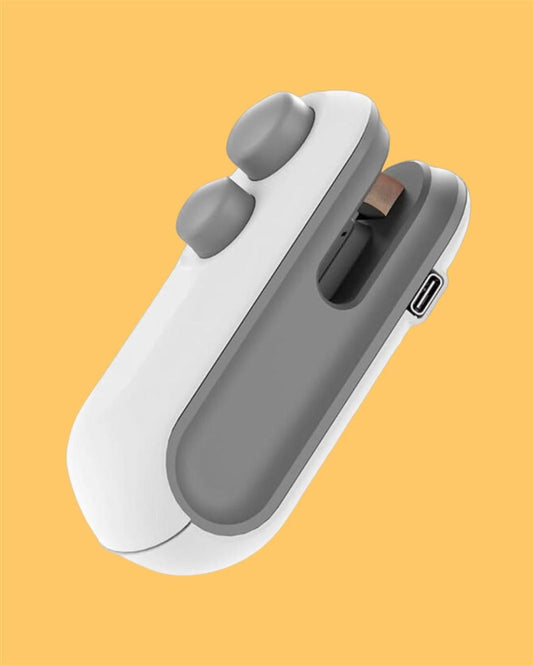 2-in-1 Portable Mini Bag Sealing Machine – USB Rechargeable & Magnetic